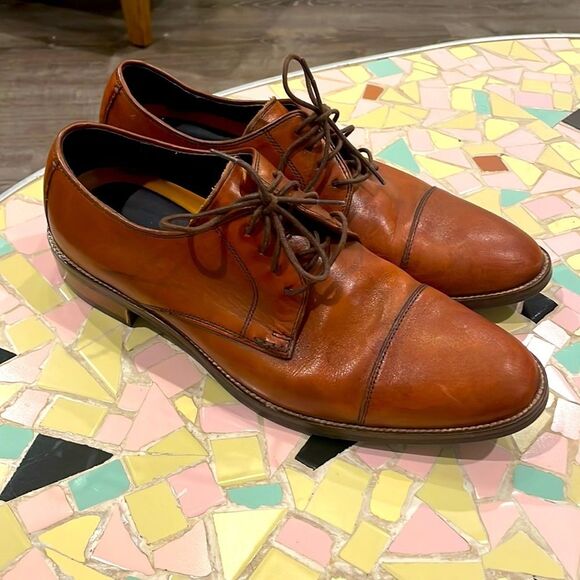 Cole Haan Grand OS Men’s Brown Dress Shoes Size 9